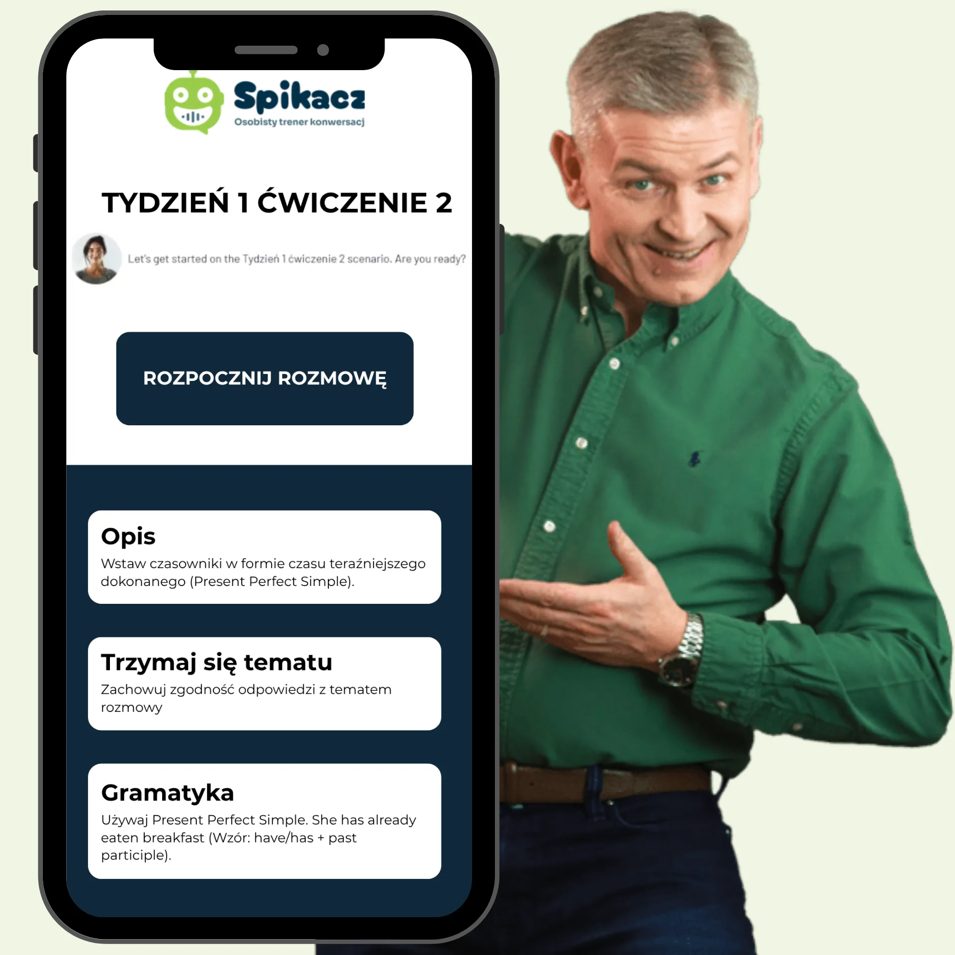Krzysztof Sarnacki i Spikacz